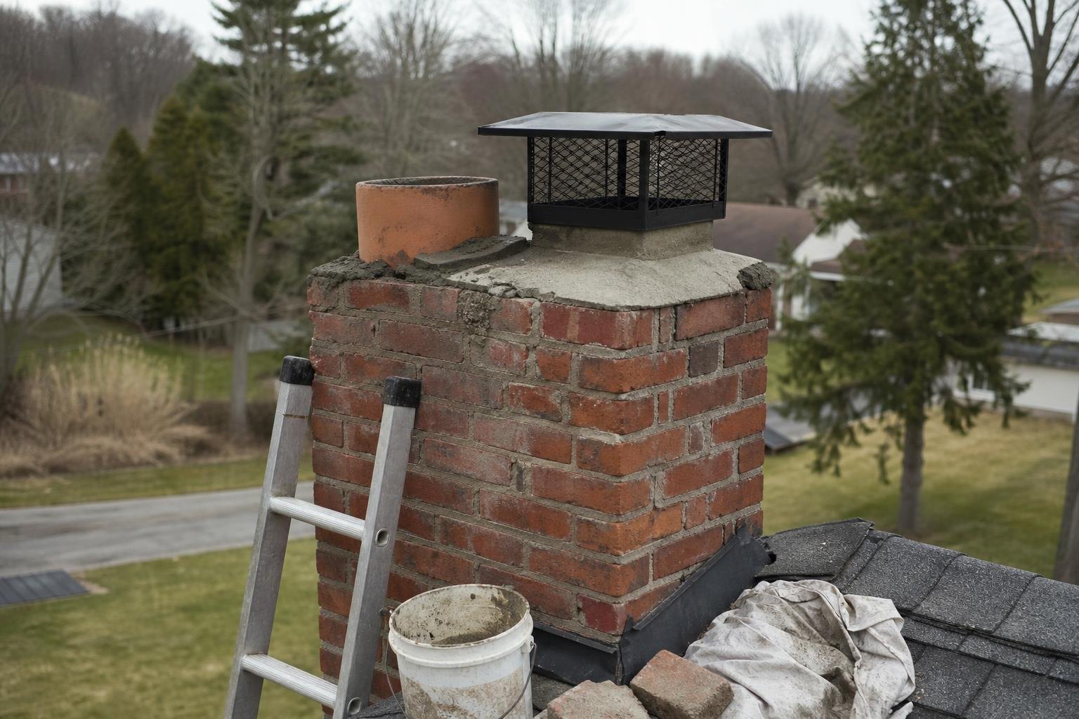 Chimney Cap Installation